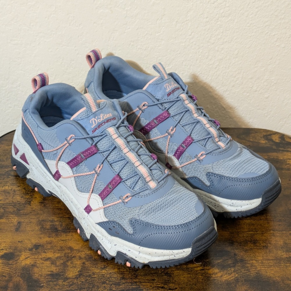 Skechers D'Lites Hiker Hillock Women's Athletic Sneaker with Memory Foam Size 9‎